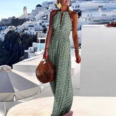 Elegant Sleeveless Boho Dress - Embrace Bohemian Charm